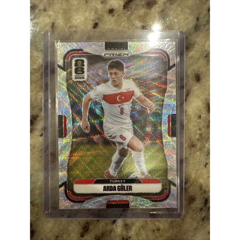 2026 Panini Prizm FIFA World Cup Arda Güler Wave Prizm #487 Turkey